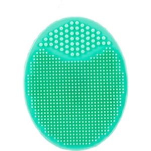 Gezichtsschrobber Siliconen Gezichtsreinigingsborstel Exfoliërende Borstels Wasgereedschap Veilige Massage Huid Scrubbers voor Thuis Blauw-Groen