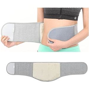 Mini warmwaterkruik, warmwaterkruik 1 set warmwaterkruikenzak met pluche taillehoes voor pijnverlichting in de winter warme heuptas buik en buik warme riem (maat : tailleband M) (maat : WAIS