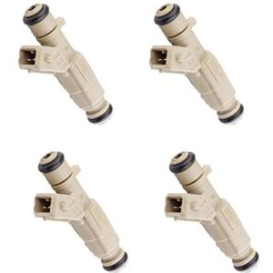 Brandstof Injector Voor Dacia K7M 1.6L L4 2007 2008 2009 2010 2011 2012 1/4 Stuks Hoge Prestaties Brandstof Injectoren 0280156326 8200650139 Auto Brandstofinjector(4 Pcs)