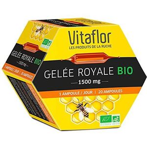 Vitaflor Gelée Royale 1500 mg Bio 20 ampullen