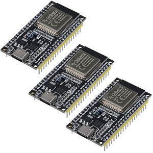 AZDelivery 3 x ESP32 NodeMCU Module WLAN WiFi Dev Kit C Development Board met CP2102 en USB-C aansluiting | ESP 32 ESP32 wroom 32 | compatibel met Arduino en inclusief e-book