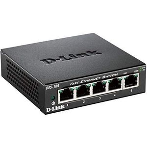 D-Link DES-105 Unmanaged L2 Black