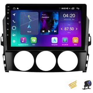 ZARAPLUS Android 13 Autoradio Multimediaspeler Met Navigatie Compatibel Met Mazda MX-5 2008~2015 9 Inch Touchscreen Autoradio Voor 4G/WIFI/FM/SWC/DSP/Android Auto/Carplay,NF2