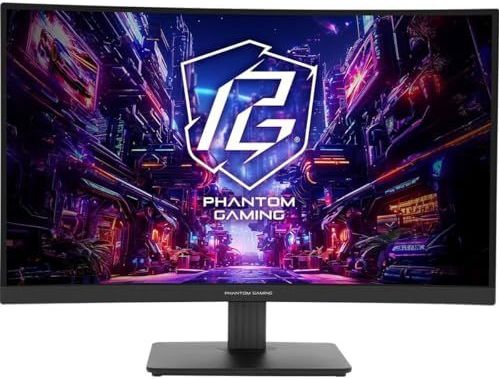AsRock - PG27QRT1B Monitor - Zwart - 27 Inch - 2560 x 1440 pixels - 180Hz Verversingssnelheid