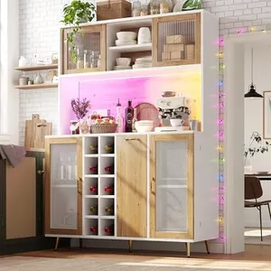 Kebnor Moderne hoge kast, keukenkast met slimme