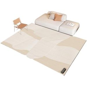 Elektrische Verwarming Tapijt Verwijderbare En Wasbare Grafeen Huishoudelijke Vloerverwarmingsmat Woonkamer Koolstofkristal Verwarmingsmat Yoga Veilig En Snel Warm.(2,100x150cm)