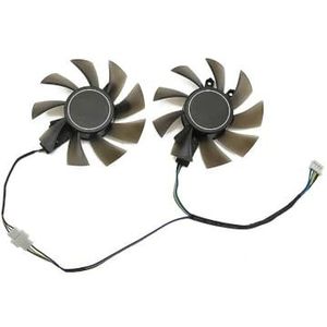 2 STUKS P106 GA82S2H voor GALAX GTX1060 koelventilator voor KFA2 voor GeForce GTX 1060 OC grafische kaarten als vervanging