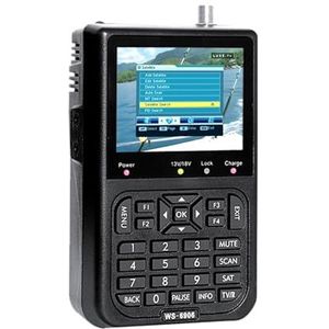 WS6906 3,5 inch LCD-scherm Data Digitale satellietsignaalzoeker Meter Draagbare meetinstrumenten met USB-upgradekabel Hoge gevoeligheid