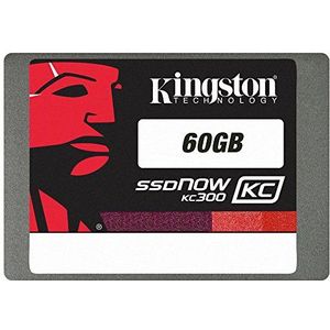 Kingston SKC300S37A/60GB interne 60GB SSD-harde schijf (6,9 cm (2,5 inch), SATA III) zwart