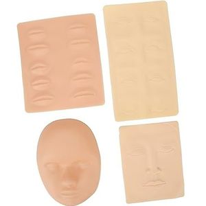 Facia Tattoo Skin Kit, Individueel Verpakte Verdikking 3D Tattoo Oefenhuid voor Beginners