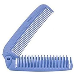 DieffematicSZ kam Folding Hair Brush Anti-static Hairdresser Travel Straw