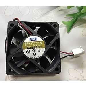 AVC DA06015B12U 6015 12V 0.35A 60 * 60 * 15mm 3wire CPU case power fan