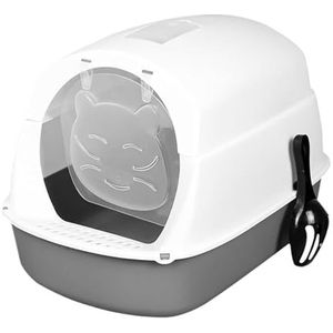 Kattentoilet Kattenbak Kat Met Kap En Deksel Kitten Potje Afgesloten Kattentoilet Met Kattenbak Voor De Voordeur Dierenbenodigdheden Katten