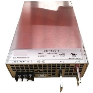 SE-1500-5/12/15/24/27/48 1500 W schakelvoeding met één uitgang (SE-1500-15V)