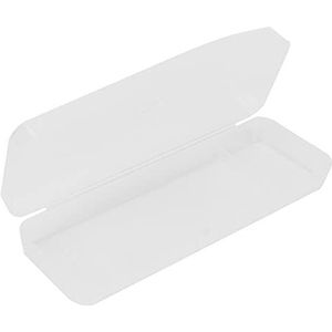 cersalt Scheermes Case, Transparant, Onbreekbaar, Lichte Koffer, Ademend Ontwerp, Passe voor Meeste Scheerapparaten, Duurzaam Kunststof, Schoon te maken, Unisex, Modern Stijl