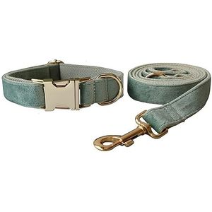 Nylon luxe hondenhalsband riem met vlinderdas gepersonaliseerde halsband huisdier kraag flanel (kleur: hondenhalsband riem set, maat: 26)