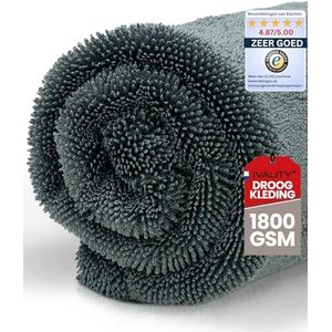 Ivality® Auto droogdoek 40x40 cm Ultra absorberende 1800 GSM motorfiets gedraaide microvezeldoek - pluisvrije & lakbeschermende microvezeldoek autozorg & autoonderhoud