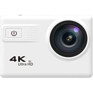 HD 4K Sport Waterdichte Camera Duiken Aerial Photography Riding 2.0 Inch WIFI Sport dv(Color:White)