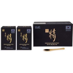 SAMSIDAE - Koreaanse Zwarte Ginseng Extract Versterkt met Ginsenosiden en Saponinen 80 mg/g - 4 tot 6 Jaar Oude Wortels - Premium Kwaliteit - 3 Maanden Voorraad - 2x50g