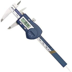 NURII Digitale Remklauwen Rvs Digitale Remklauw, 100mm Vernier Remklauwen Micrometer IP54 Waterdichte Digitale Meetinstrumenten