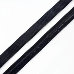 2/4/10M 10mm siliconen elastische band voor kleding beha antislip stretch lint ondergoed rubberen band DIY riem naaien accessoires-zwart-10mm-10meter