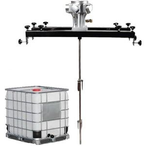 Elektrische staande verfmixer, commerciële verfmixer, tankmengmachine, verfmengapparaat voor inktoplosser-roerwerk (5 cilinders, big)