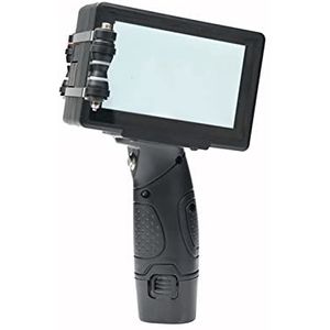 Handheld Inkjet -printer Draagbare handheld inkjetprinter sneldrogend 600 Dpi Printer machine touchscreen-datum LOGO Streepjescode Qr Code-printer Niet gemakkelijk te vervagen(U-K)
