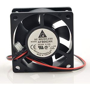For Delta AFB0624H 24V 0.12A 6025 Server Inverter Cooling fan