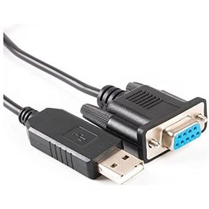 USB tot DB9 Vrouw Rs232 i-o-o-o-i Poort seriële adapter converter kabelsteun win7/8/10
