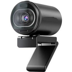 AIRYSSFU Webcams, Webcam 4K Streaming Web Camera 1080P 60FPS USB Camera Auto Levende Stroom Camera