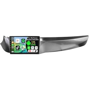 Draadloze Autoradio Android 15 voor Alfa Romeo Giulietta 2010-2018 met draadloze carplay en Android Auto Bluetooth USB Wifi 4G GPS Navigatie(S-1(2G+32G))