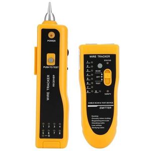Netwerkkabeltester, Kabeldetector Handheld Snelle LAN Netwerkkabeltester Lijnzoeker Draaddiagnose Toontool Kabel Kabeltester