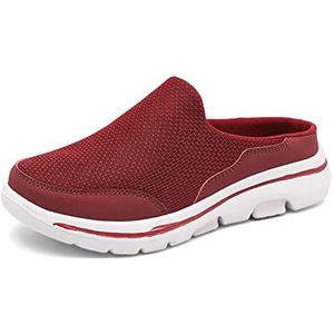 Comfort ademende ondersteuning sportsandalen for heren dames, Woshoeify schoenen heren instapper, Meaboots sport orthopedische sandalen wandelsneakers (Color : Date Red (Women), Size : 39 EU)