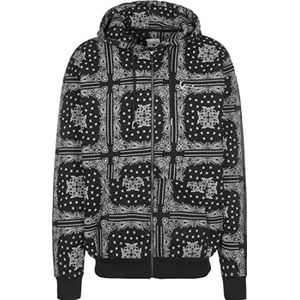 CHEST SIGNATURE PAISLEY ZIP HOODIE