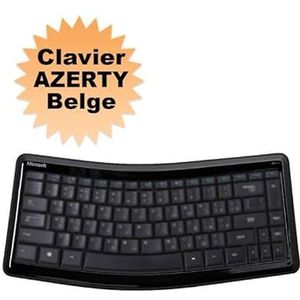 MICROSOFT Sculpt Mobile 1390 AZERTY Belgisch Bluetooth toetsenbord zwart nieuw