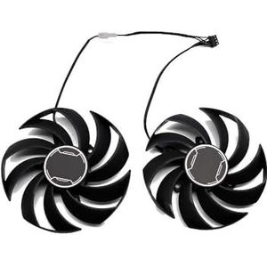 95MM PLD10010S12HH RTX4070 GPU-ventilator voor MSI-games voor GeForce RTX 4070 4070Ti voor Ventus 2X grafische kaartkoelventilator(2-Fan)