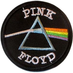 Hotrodspirit Roze Floyd Band Iron-On Patch voor Shirts of Jassen - 2.5
