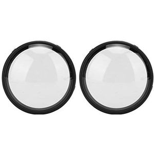 2 STKS Lens Beschermhoes Acryl, Waterdicht Stofdicht, Transparant Optisch Glas Anti Olie Bescherming Lens Cover Protector Fotografie voor GoPro Sport Actie Camera