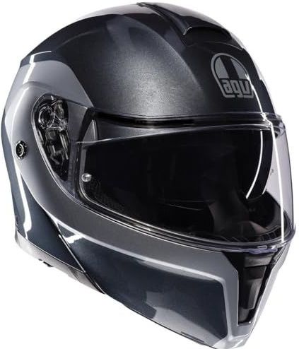 AGV Streetmodular systeemhelm Levico grijs zilver