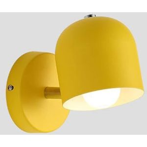 Wandlamp Kinderkamer Wandlamp Binnen Wandlampen Ironwood Wandlamp Keuken Verstelbare E27 Deco Wandlamp,Geel