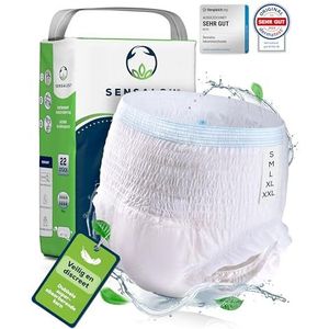 Sensalou - Maxi Dry Plus - Incontinentie-luiers - Wit - Maat L - 22 Stuks