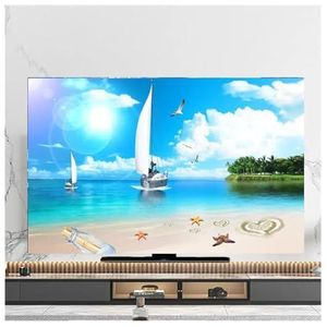 TV-hoes stofdichte tv-beschermhoes, handdoek 43 inch, 55 inch, 50 inch, 65 inch, lcd-scherm hangende hoes, universele decoratie meerdere maten tv-schermhoes