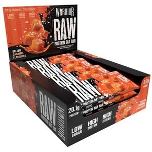 Warrior Raw Protein Flapjack Salted Caramel 12X75G