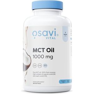 Osavi MCT Oil, 1000mg - 180 softgels