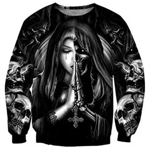 Viking 3D Odin Tattoos Printed Rune Sweatshirt, Harajuku Hooded Pullover Raven Casual Jacket