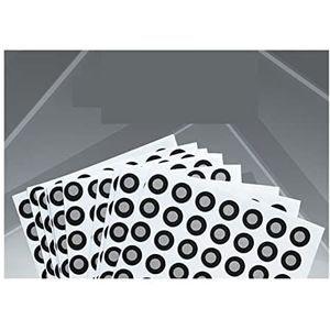 Scanning Marking Dots Handgebracht 3D-scanner 3D Mark Point Sticker Point Reflecterend puntpunt Point Point Positioning Point Binnenmarkeringspunt Meetpunt Markering(Inner6out10(1000 points))