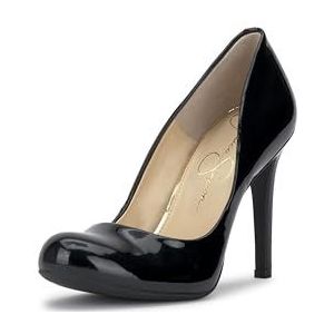 Jessica Simpson Calie Black Patent 7 W