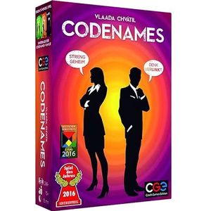 Codenames - Communicatiespel vanaf 10 jaar - Duits - CGE - woordenspel, familiespel, groepsspel, spel van het jaar 2016
