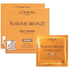 L'Oreal - L'Oréal Sublime Bronze Self-Tanning Doekjes – Medium Natural Tan