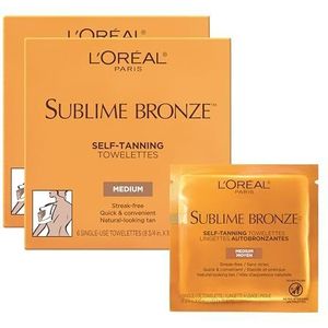 L'Oreal - L'Oréal Sublime Bronze Self-Tanning Doekjes - Medium Naturel Tan